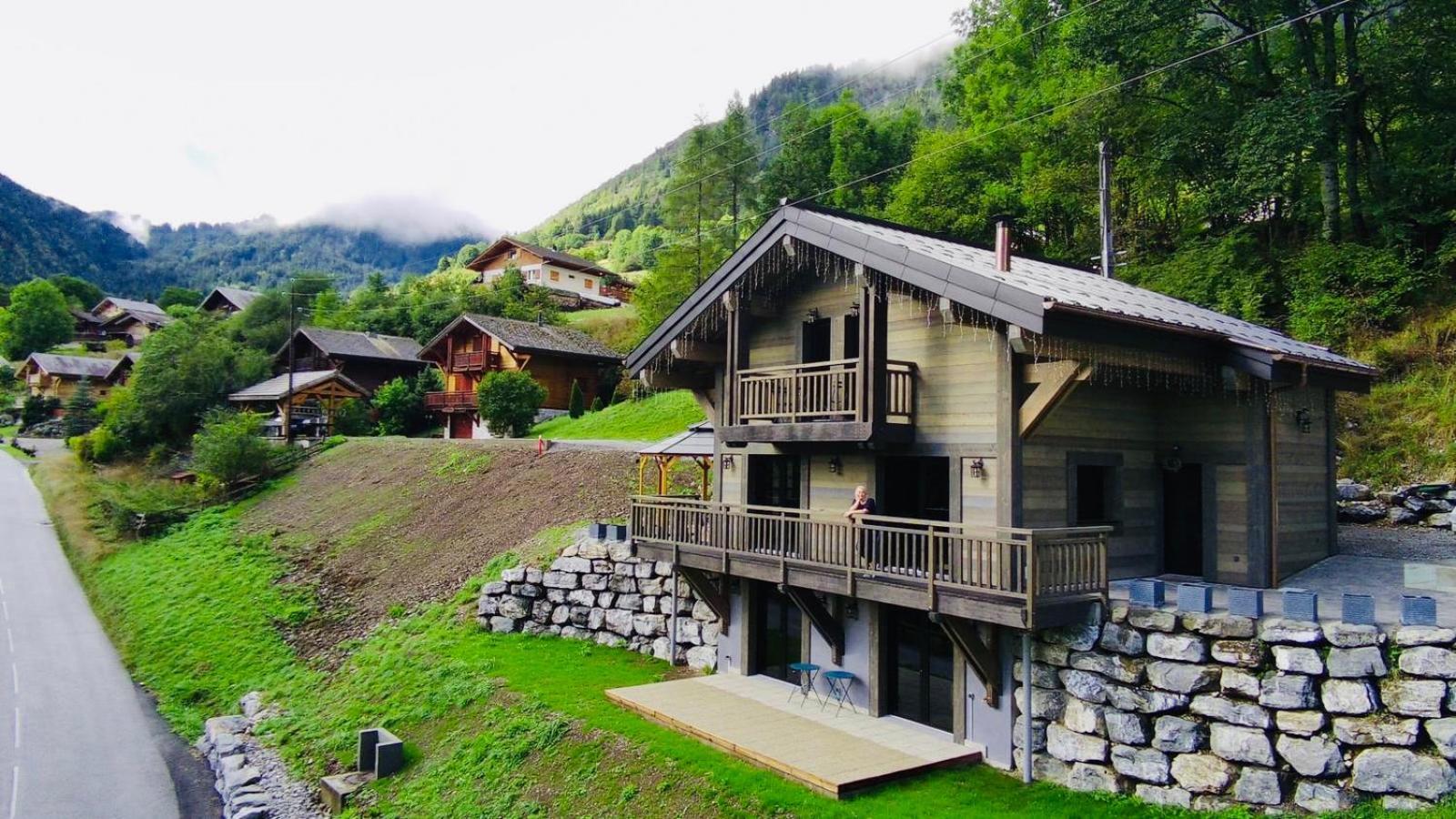 Chalet Du Bonheur Villa Bonnevaux  Eksteriør billede