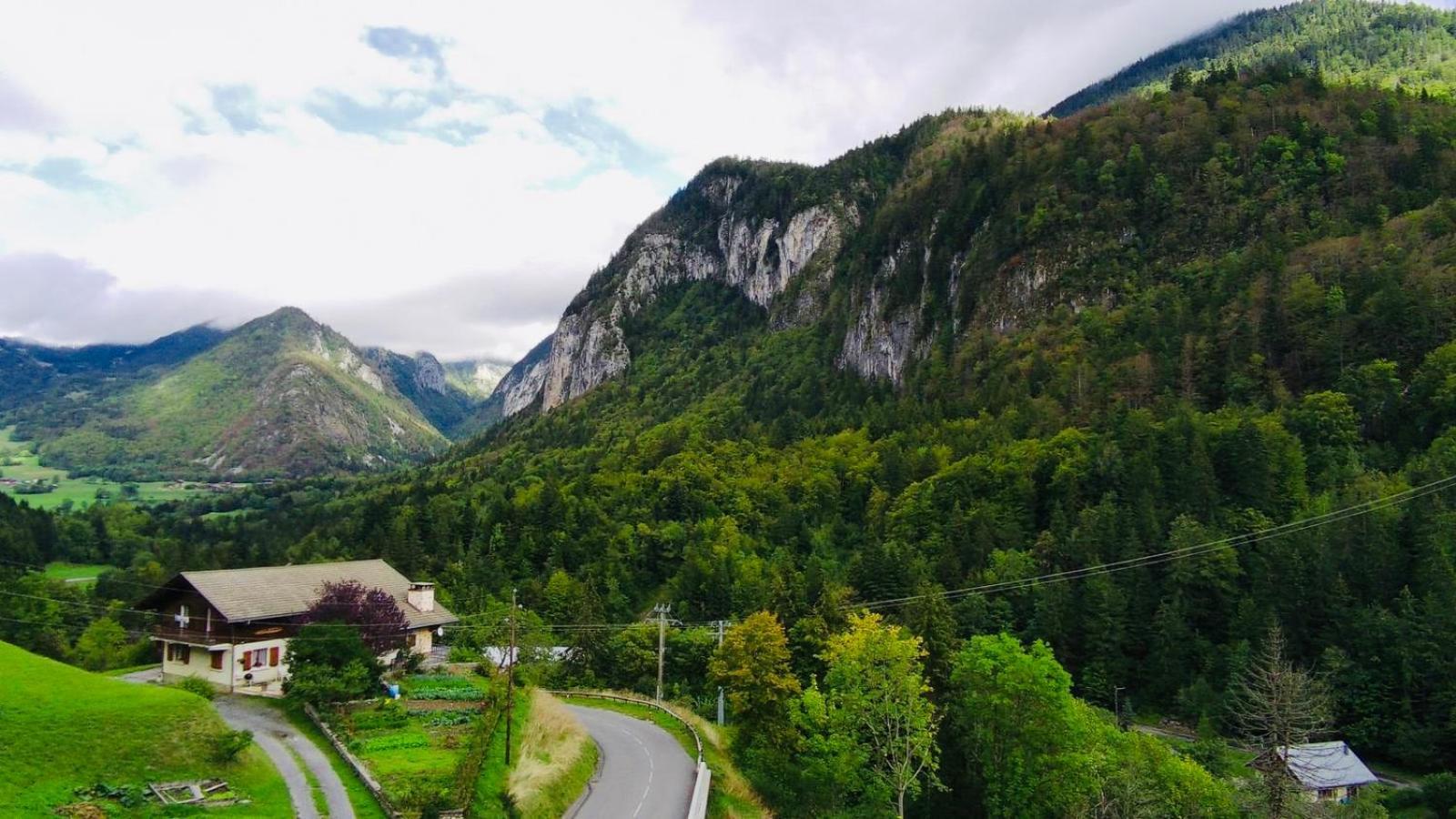 Chalet Du Bonheur Villa Bonnevaux  Eksteriør billede