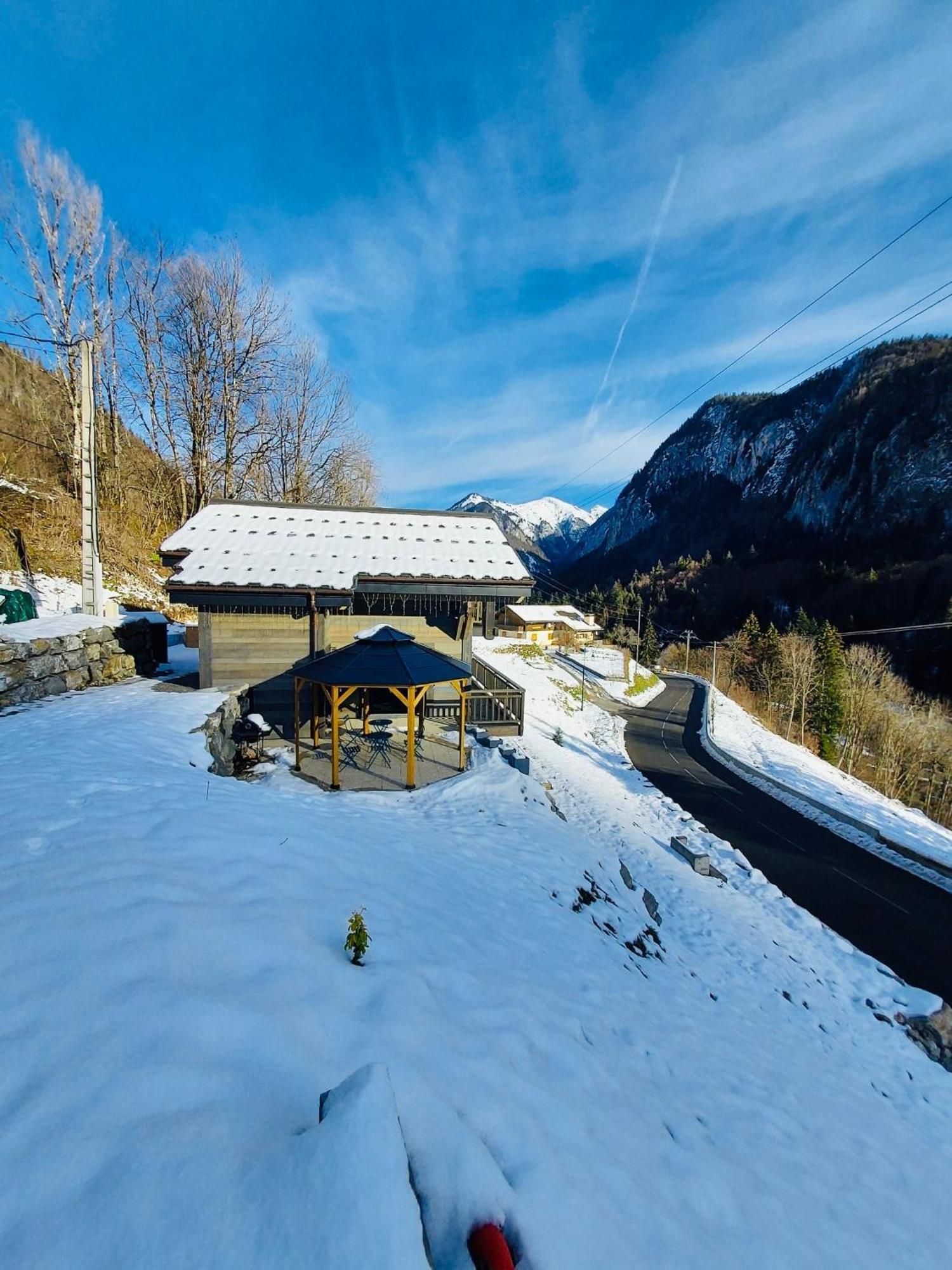 Chalet Du Bonheur Villa Bonnevaux  Eksteriør billede