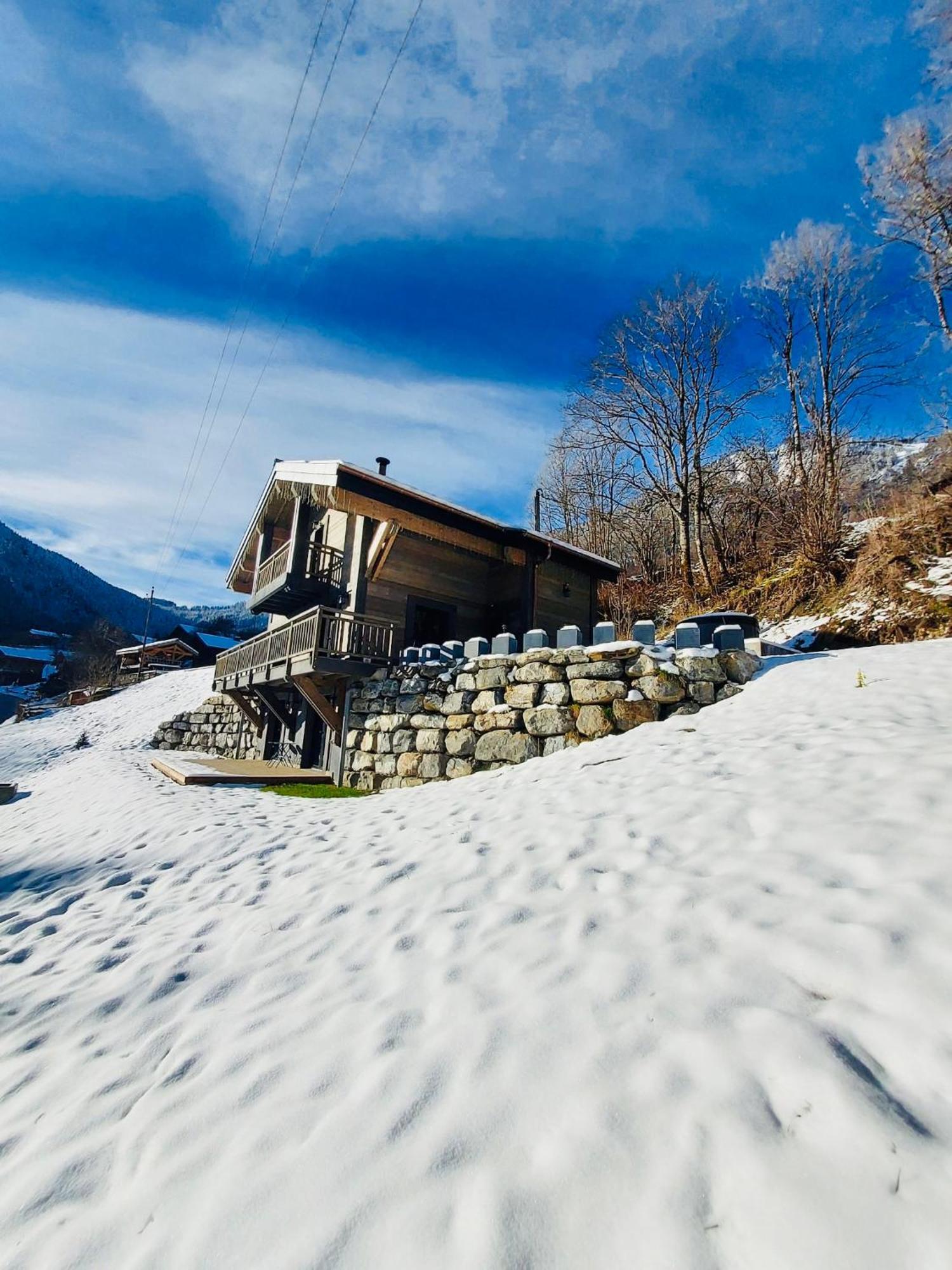 Chalet Du Bonheur Villa Bonnevaux  Eksteriør billede