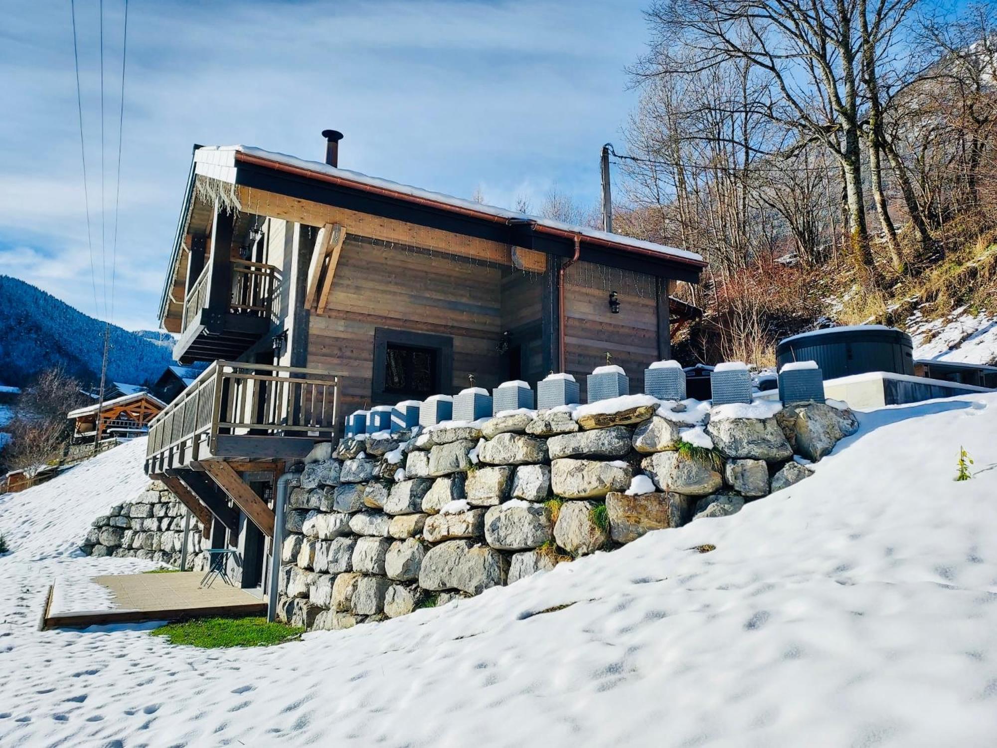 Chalet Du Bonheur Villa Bonnevaux  Eksteriør billede